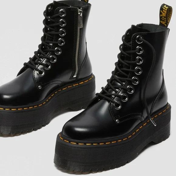 Martens Shoes Dr Martens Jadon Platform Boots Size